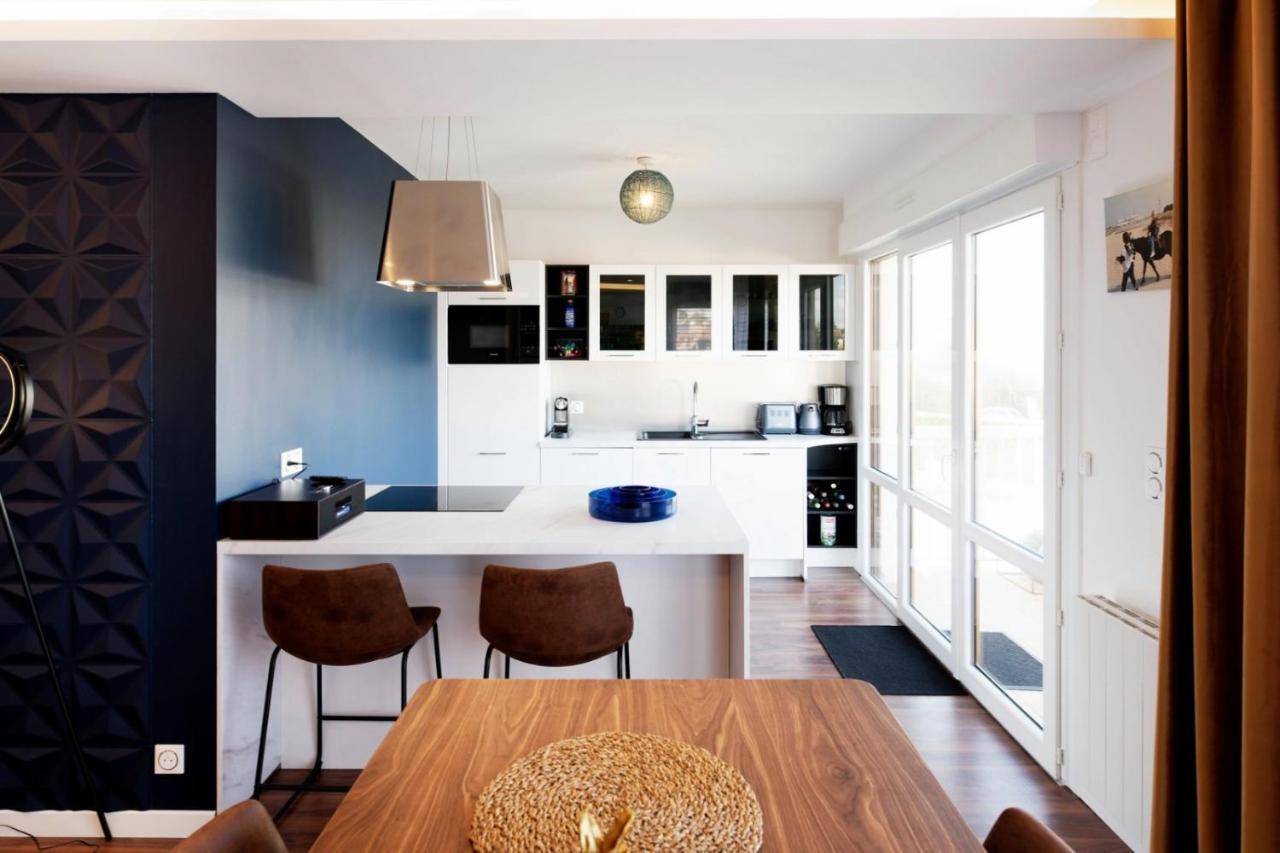 Le LUXE&votre VUE MER à Ouistreham Riva Bella Exterior foto